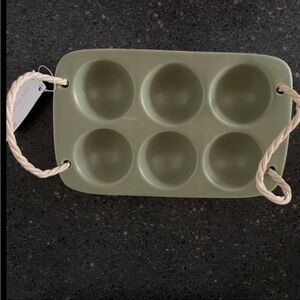 Green egg Tray